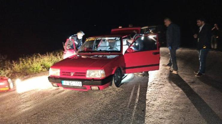 Dur ihtarına uymayıp, polise ateş açtılar