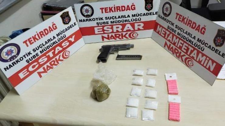 Tekirdağdaki uyuşturucu operasyonlarında 8 gözaltı