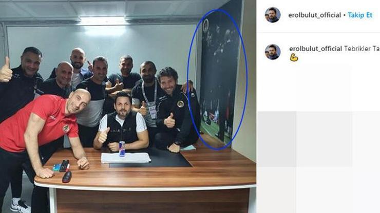Erol Bulutun paylaştığı fotoğrafta Fatih Terim detayı