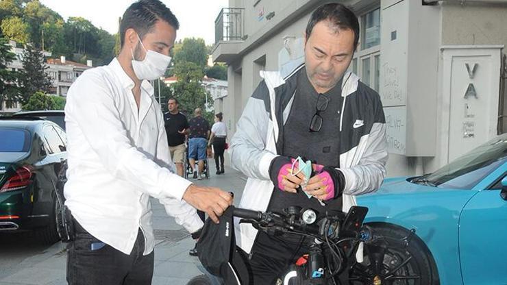 Serdar Ortaç 5 kilometre bisiklet sürdü