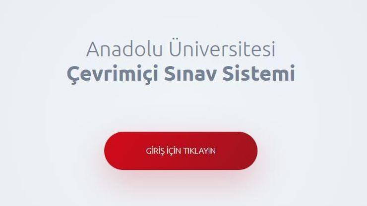 Anadolu Üniversitesi AÖF bahar dönemi final sınavları başladı (AÜ 2020 AÖF dönem sonu sınavı)