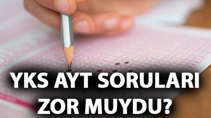 YKS - AYT yorumları neler ÖSYM AYT soruları ve cevapları ne zaman yayınlanacak