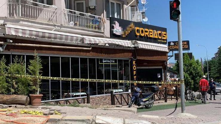 Çorbacı dükkanında sigara cinayeti