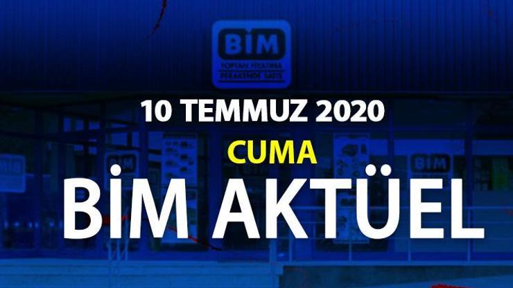 BİM AKTÜEL 10 Temmuz 2020 kataloğu: Bu Cuma BİM’de yazlık ürünler var