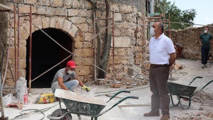 Ömerlide Tarihe altın dokunuş projesi