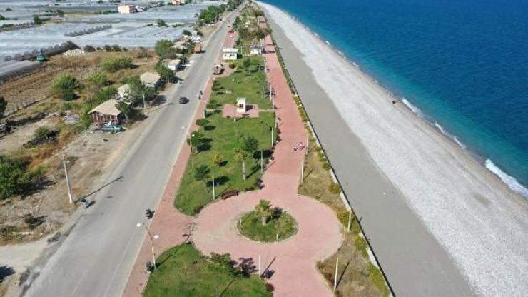 Demre Sahil Parkı yenileniyor