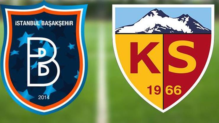 Başakşehir Kayserispor maçında tarih yazabilecek mi Başakşehirin maçı saat kaçta, hangi kanalda