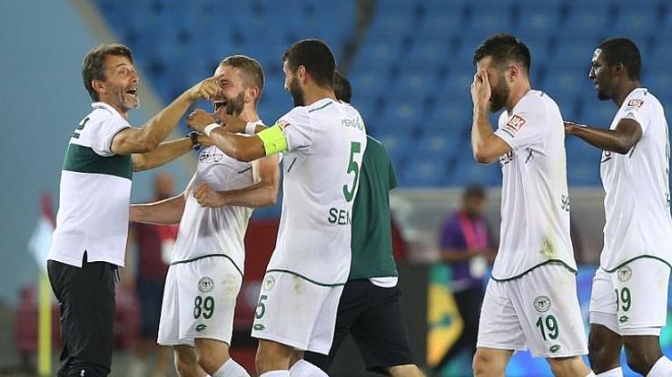 Konyaspor ligde kalmayı garantiledi