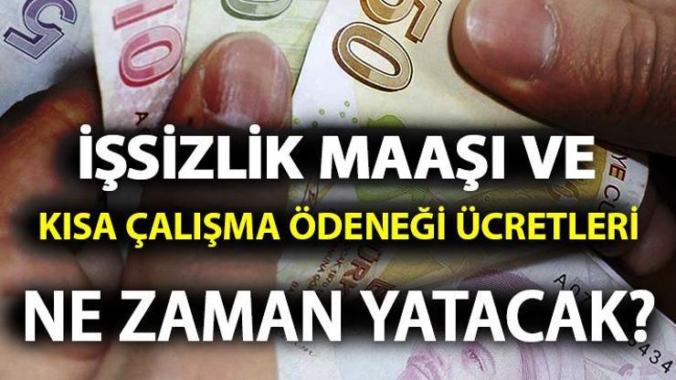 Kısa çalışma ödeneği ve işsizlik maaşı ne zaman ödenecek Bayram öncesi müjdesi