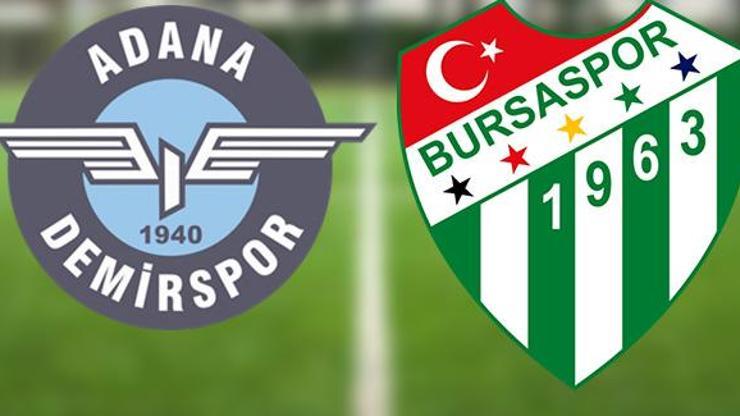 Adana Demirspor Bursaspor maçı hangi kanalda, ne zaman, saat kaçta canlı izlenecek