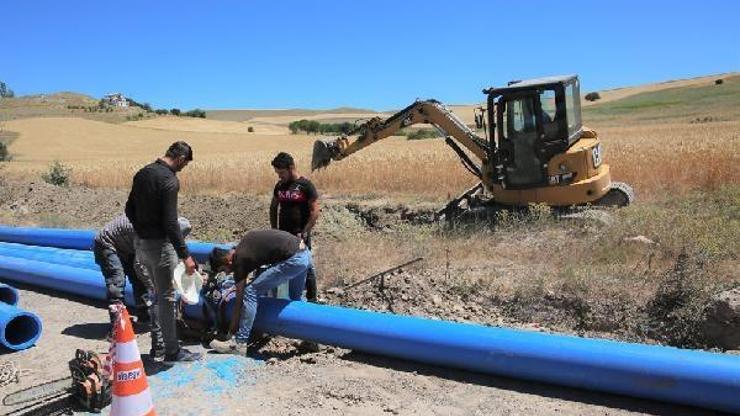 Başkan Bilgin, içme suyu çalışmalarını inceledi