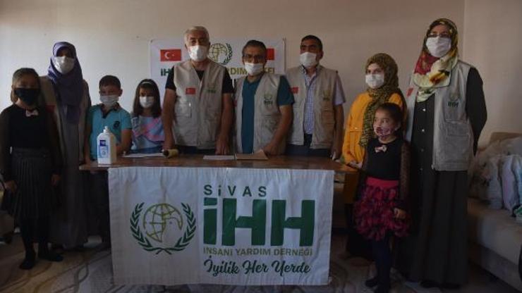İHH, Sivasta ihtiyaç sahiplerinin yüzünü güldürdü