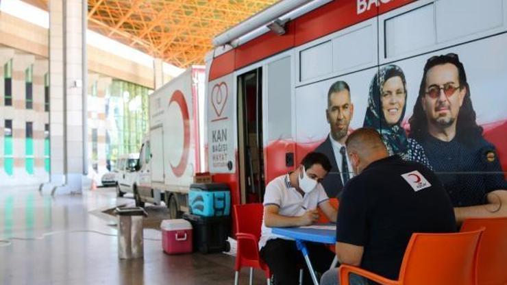 Terminalde kan bağışı kampanyası