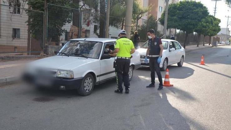 Adıyamanda polislerden bayram öncesi denetim