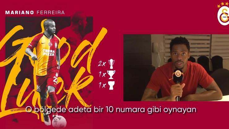 Galatasaray Marianoya teşekkür etti