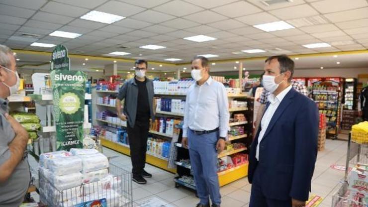 Rektör Çalıştan kampüste koronavirüs denetimi
