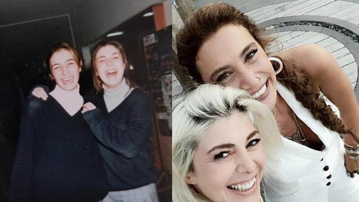 Sıla ve Gözde Kansudan nostaljik paylaşım