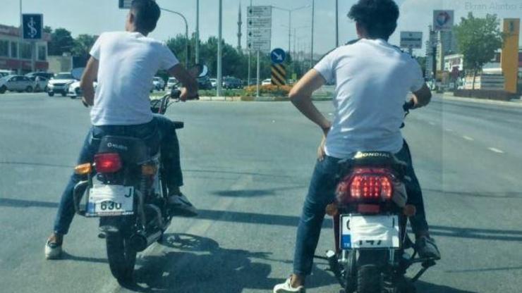 Son dakika.. Maske ile plakalarını kapattılar