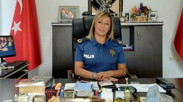 Dikili’nin ilk kadın Emniyet Müdürü göreve başladı