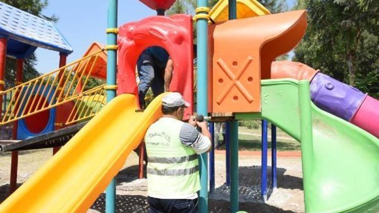 Toroslarda parklar yenileniyor