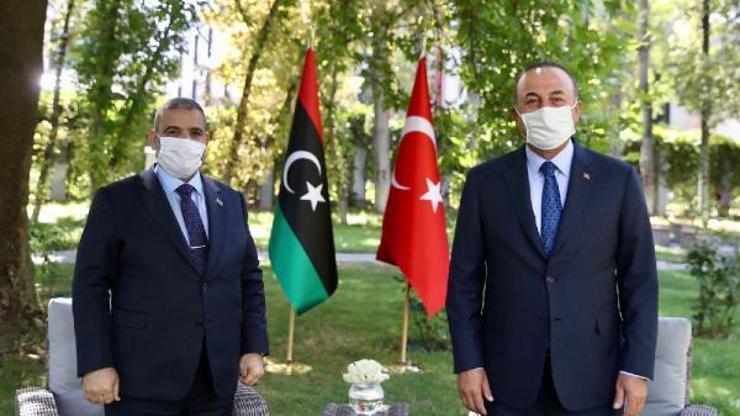 Son dakika.. Çavuşoğlu, Libya Yüksek Devlet Konseyi Başkanı ile görüştü