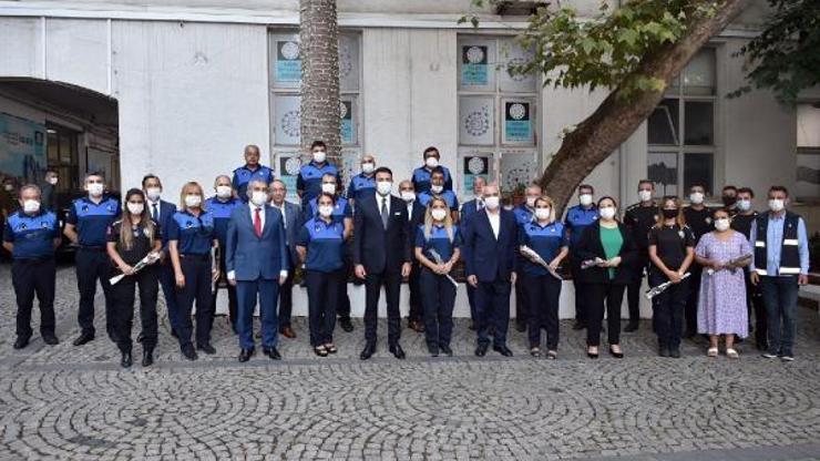 Başkan Akpolat mesai arkadaşlarının Zabıta Haftası’nı kutladı