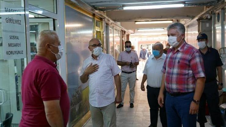 Lüleburgazda koronavirüs denetimi