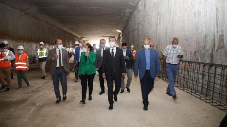 Konya yolu inşaat projesinde sona yaklaşıldı