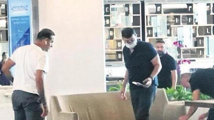 Son dakika... Beşiktaşın transfer pazarlığı böyle görüntülendi