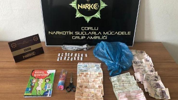 Tekirdağda uyuşturucu operasyonu: 3 gözaltı