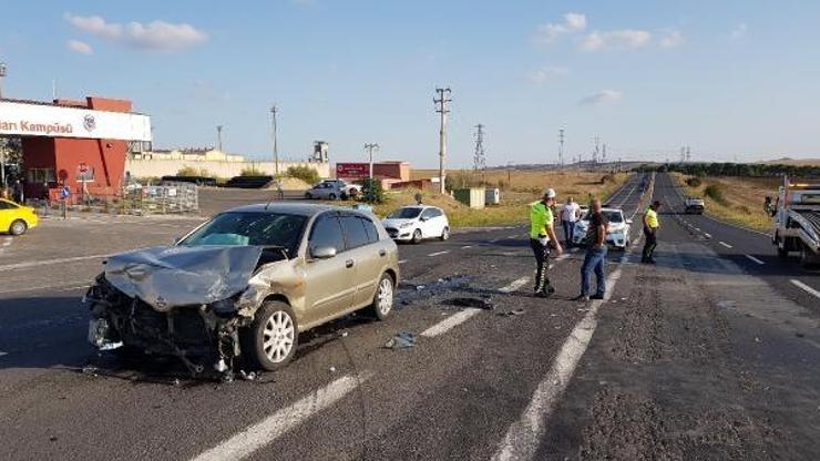 Tekirdağda trafik kazası: 2 yaralı