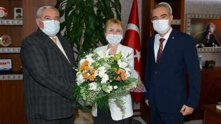 ATSOdan Rektör Özkana hayırlı olsun ziyareti