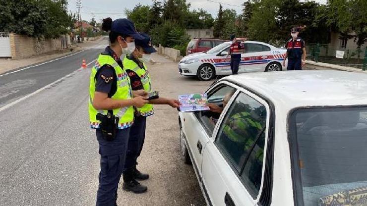 Edirnede jandarmadan 98 bin 118 kişiye trafik eğitimi