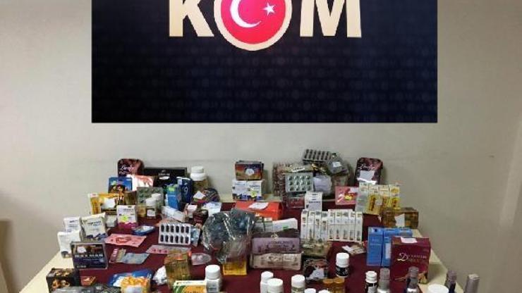 Aktarlara cinsel içerikli ürün baskını