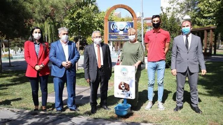Başkan Büyükkılıç, hayvanlar için parklara yerleştiren sistemi inceledi