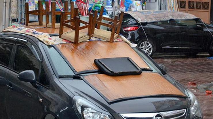 Doluya karşı sehpalı koruma
