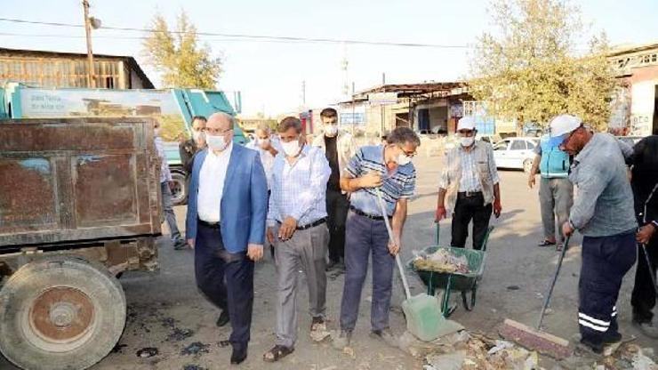 Nizip Sanayi Sitesi’nde temizlik seferberliği