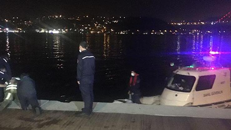 Denize düşen kadın kurtarıldı