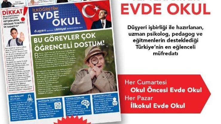 Çocuklarımızın eğitim ve gelişiminde fark yaratacak yepyeni bir ek, “EVDE OKUL”