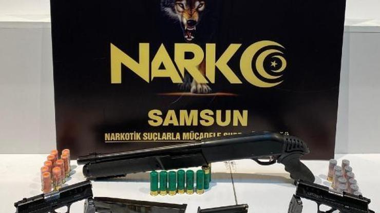 Samsunda narkotik uygulaması: 11 gözaltı