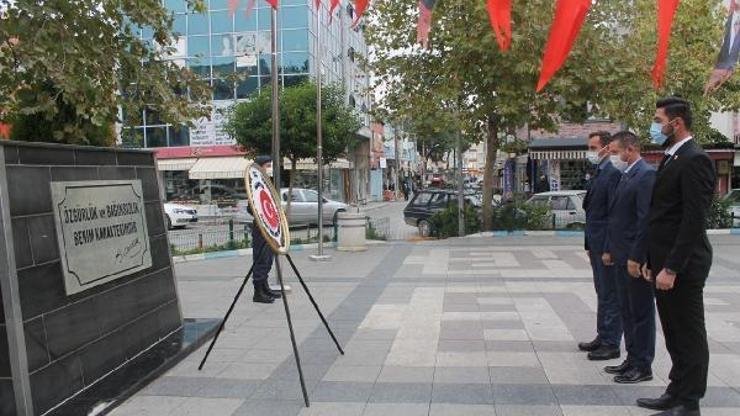 Manyasta Muhtarlar Günü, sade bir tören ile kutlandı