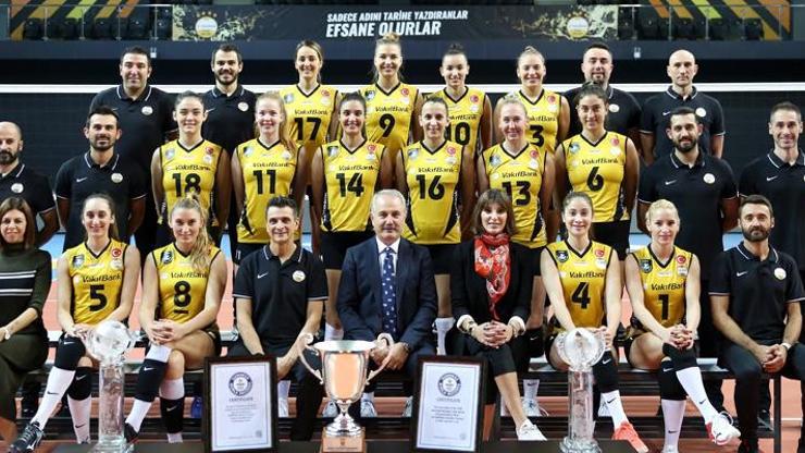 VakıfBank ikinci kez Guinness Dünya Rekorlarında