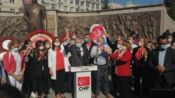 CHPden Cumhuriyet Bayramı kutlaması