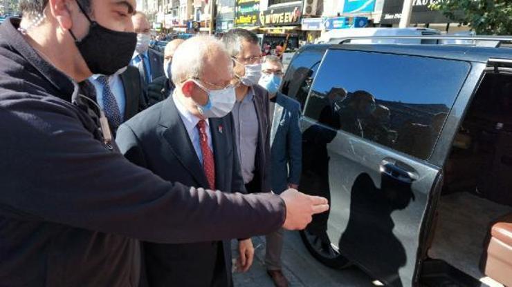 CHP lideri Kılıçdaroğlu deprem bölgesinde