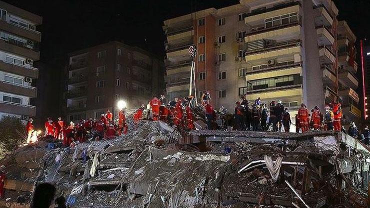 Son dakika haberi. İzmirde 124 binada ağır hasar tespit edildi