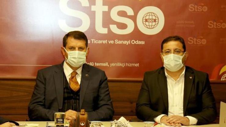 Vali Ayhan, STSOnun konuğu oldu