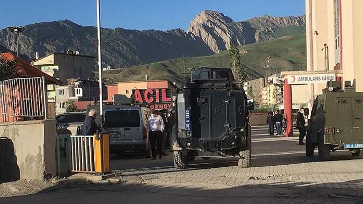 PKKlı teröristler Hakkaride işçilere saldırdı: 1 şehit, 2 yaralı