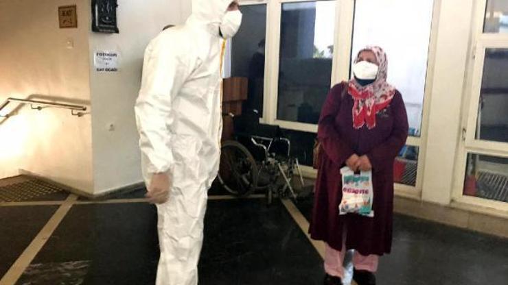 Karantinada olması gerekirken valiliğe gitti