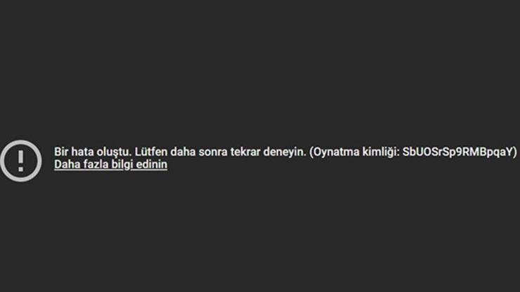 Youtube çöktü mü 12 Kasım YouTube erişim sorunu için ilk açıklama