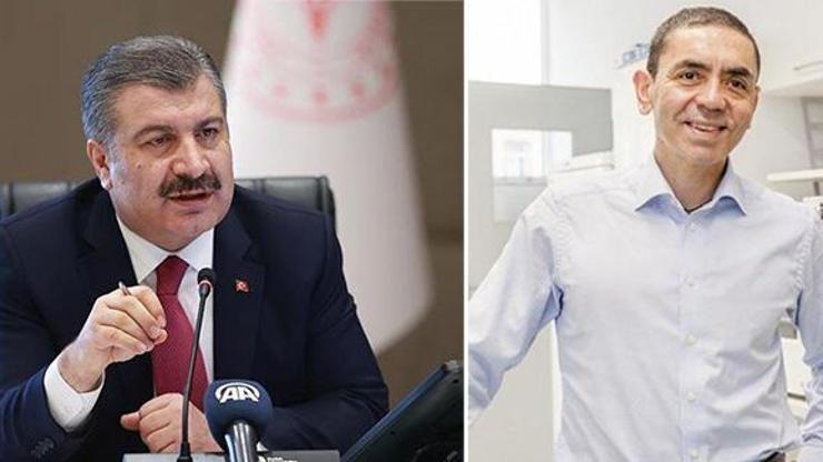 Son dakika... Bakan Koca, BioNTechin sahibi Prof. Dr. Uğur Şahinle görüştü